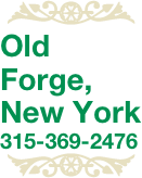 ￼
Old Forge, New York                    315-369-2476
￼